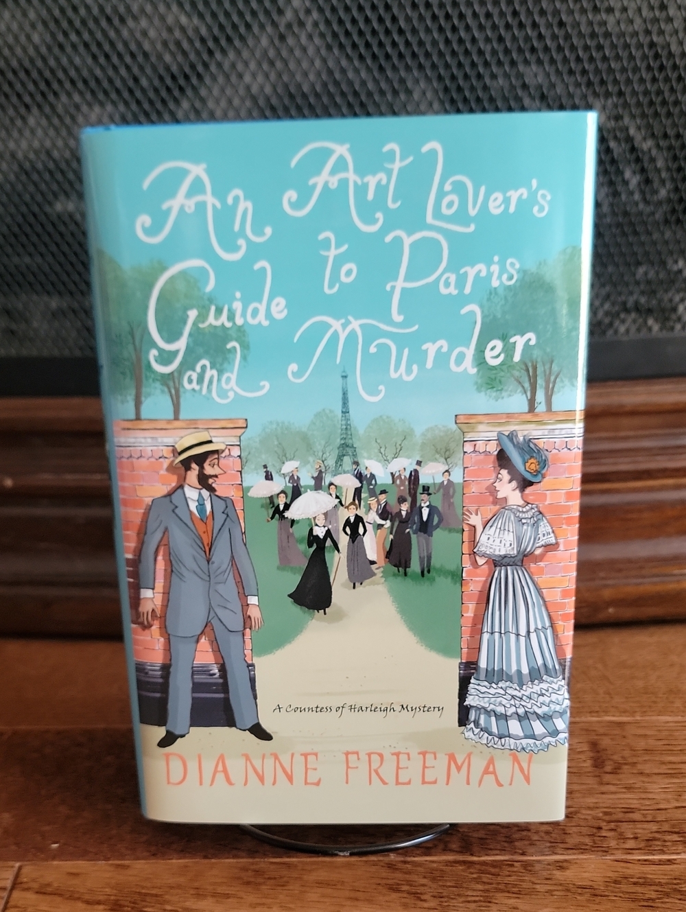 "An Art Lover's Guide to Paris and Murder" - Turquoise Cover